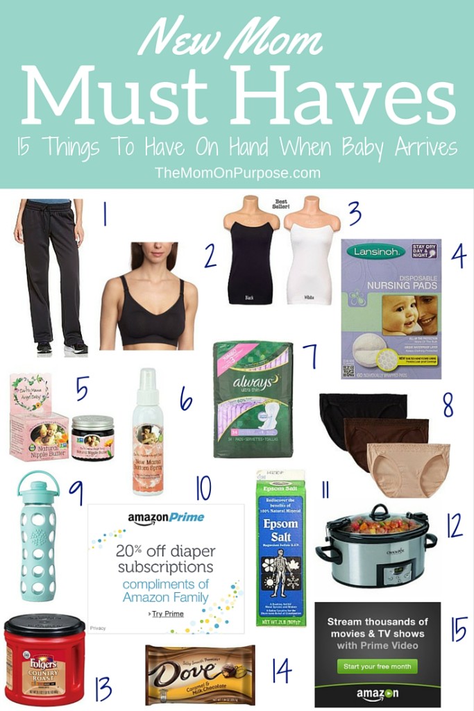 Must Haves for Every New Mom - The Simply Organized Home