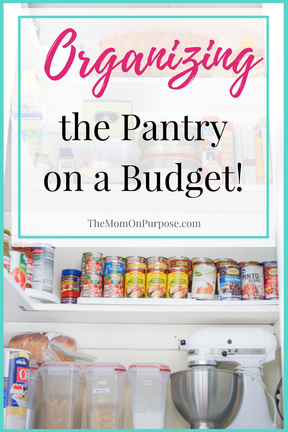 Organizing the Pantry on a Budget - The Simply Organized Home