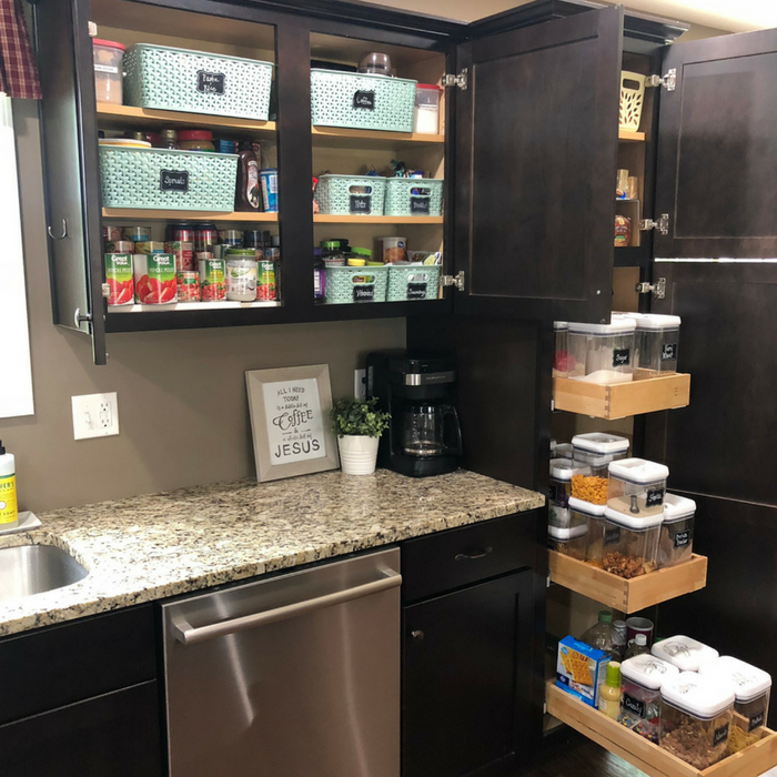 Organized Kitchen Cabinets - Simply Organized